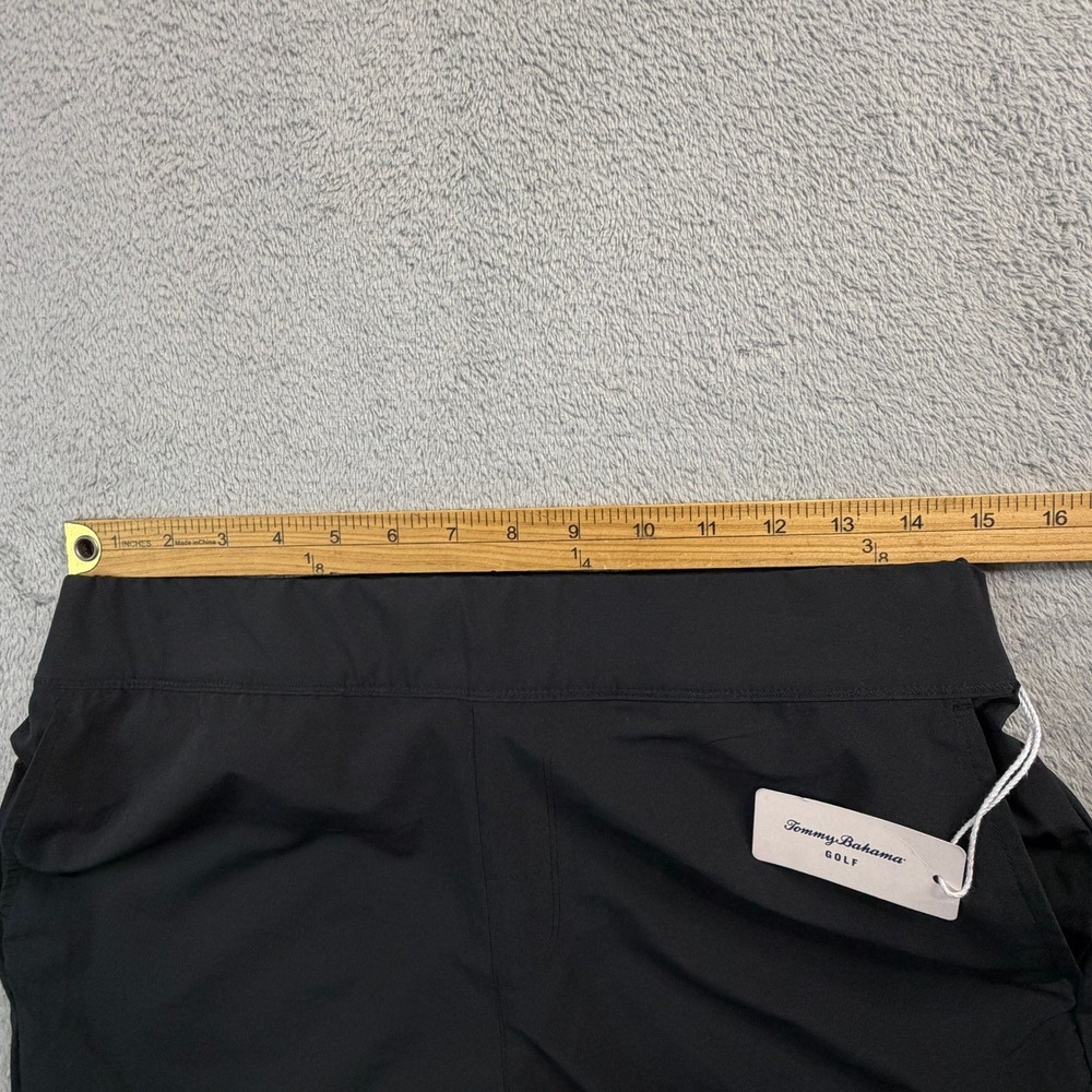 NWT Tommy Bahama Golf Womens Black Performance Stretch Straight Leg Pants Size L - Picture 5 of 11